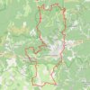 Trace GPS Le tour du Viganais - GRP 1, itinéraire, parcours