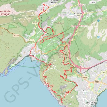 Trace GPS Cap Canaille, itinéraire, parcours
