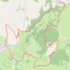Trace GPS Randonnée à la Tour de Peyrebrune - Alrance, itinéraire, parcours