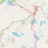 Trace GPS Encantats (Pyrénées Catalanes) Du refuge de la Restanca au Refuge de Ventosa i Calvell, itinéraire, parcours