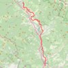 Trace GPS Via Francigena Pontremoli - Aulla, itinéraire, parcours