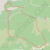 Trace GPS Arche de Ponadieu, grotte des 2 Goules, itinéraire, parcours