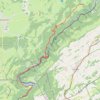 Trace GPS Grande Traversée du Jura (GTJ) - Gîte du Vanney - La Rasse, itinéraire, parcours
