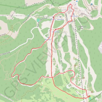 Trace GPS Petit Montrond, itinéraire, parcours
