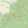 Trace GPS Fontainebleau, itinéraire, parcours