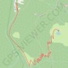 Trace GPS Cabane de Besset, itinéraire, parcours