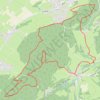 Trace GPS Fanzel - Province du Luxembourg - Belgique, itinéraire, parcours