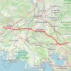 Trace GPS Lambesc Caveirac, itinéraire, parcours