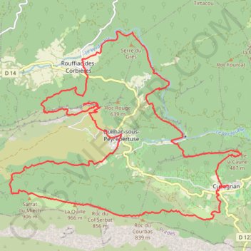 Trace GPS Trail Pei-16731100, itinéraire, parcours