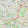 Trace GPS Courbevoie versailles, itinéraire, parcours