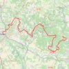 Trace GPS Cherves Saintes, itinéraire, parcours