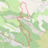 Trace GPS Du Col du Pilon au Mont Ferrier, itinéraire, parcours