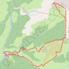Trace GPS Grand Croisse Baulet (Aravis), itinéraire, parcours