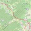 Trace GPS Véloroute de la vallée de Villé, itinéraire, parcours