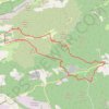 Trace GPS Signes-Riboux, itinéraire, parcours