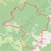 Trace GPS SUR LES HAUTS ARDECHE TERRE, itinéraire, parcours