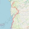 Trace GPS Les chemins de Saint-Michel - Lessay - Granville, itinéraire, parcours