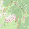 Trace GPS Les Karellis - Albanne, itinéraire, parcours