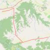 Trace GPS A3. Plateau d’Aït Hammou Boulman - Tizitine, itinéraire, parcours