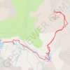 Trace GPS Forni-Branca-Cima Branca, itinéraire, parcours