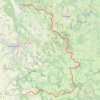 Trace GPS GR40 De Goudet à Vorey (Haute-Loire), itinéraire, parcours