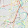 Trace GPS Part of Winnipeg BLUE line, itinéraire, parcours