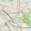 Trace GPS Paris - Promenade plantée - Bois de Vincennes, itinéraire, parcours