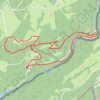 Trace GPS Les Échelles de la Mort - Doubs, itinéraire, parcours