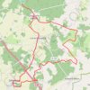 Trace GPS Boucle-Cornille-JarzeVillages, itinéraire, parcours