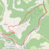 Trace GPS Les Orgues de Chadecol - Blesle, itinéraire, parcours