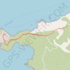 Trace GPS Capo Rosso, itinéraire, parcours