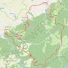 Trace GPS Dourgne - Montagne Noire, itinéraire, parcours