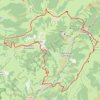 Trace GPS Tour des Monts du Cantal, itinéraire, parcours