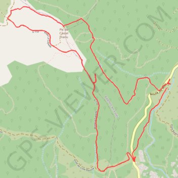 Trace GPS Le Muy - Castel Diaou, itinéraire, parcours