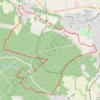 Trace GPS La Pierre Turquaise en forêt de Carnelle - Beaumont-sur-Oise, itinéraire, parcours