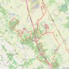 Trace GPS ONmove-500-HRM---18-10-2021 Berneuil Les Arenes Thenac Chermignac, itinéraire, parcours