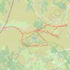 Trace GPS Mendivil, Ainaberri et Atxuria depuis le col d'Urbia à Zugarramurdi, itinéraire, parcours
