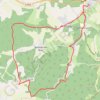 Trace GPS Chemin forestier autour de Balaive et Butz, itinéraire, parcours