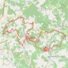 Trace GPS La Chapelle des Pots 35kms, itinéraire, parcours