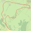 Trace GPS Cap de Pouy de Pradaus, itinéraire, parcours