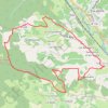 Trace GPS Circuit Village médiéval fortifié de Ternand - Circuit Brou Mont Jonc, itinéraire, parcours