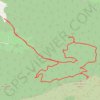 Trace GPS Les barres de Saint quinies camps la source, itinéraire, parcours