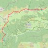 Trace GPS Les crêtes du col d'Andorre au col de Spandelles, itinéraire, parcours