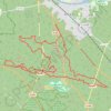 Trace GPS Trail de Fontainebleau Off 2019, itinéraire, parcours