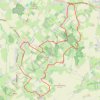 Trace GPS Burreken-route 12.5km, itinéraire, parcours