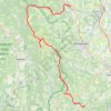 Trace GPS vtt malacombe boen, itinéraire, parcours