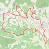 Trace GPS Cucuron vaugines cucuron, itinéraire, parcours