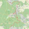 Trace GPS Tour du Massif de Fontainebleau - partie est, itinéraire, parcours