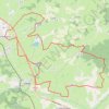 Trace GPS Des étangs de La Pacaudière à la forêt de Lespinasse, itinéraire, parcours