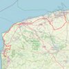 Trace GPS tour 2022 etappe 3 duinkerke - boulogne sur mer -mont pasteur, itinéraire, parcours